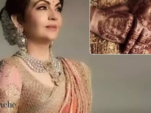 Ink of love: Nita Ambani's mehendi steals the show at Anant and Radhika's wedding - The Economic Times