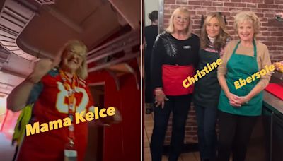 Donna Kelce Appears in Behind-the-Scenes Video for Hallmark’s Kansas City Chiefs Romantic Movie 'Holiday Touchdown'