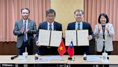 崑山科大與越南肯特大學簽署MOU 促成新型專班順利推動