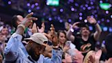 LeBron James attends Game 4 between Celtics and Cavaliers in Cleveland, his old stomping grounds