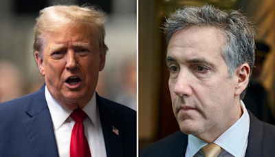 Trump trial live: Michael Cohen grilled about asking Trump for pardon during tense cross-examination