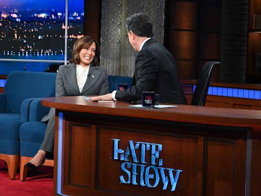 ...Make First Late Night Appearance As Presidential Nominee This Tuesday on ‘The Late Show With Stephen Colbert’