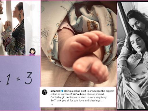'Tiny feet of happiness': Busy parents Richa Chadha, Ali Fazal share first glimpse of their baby girl [See Pic]