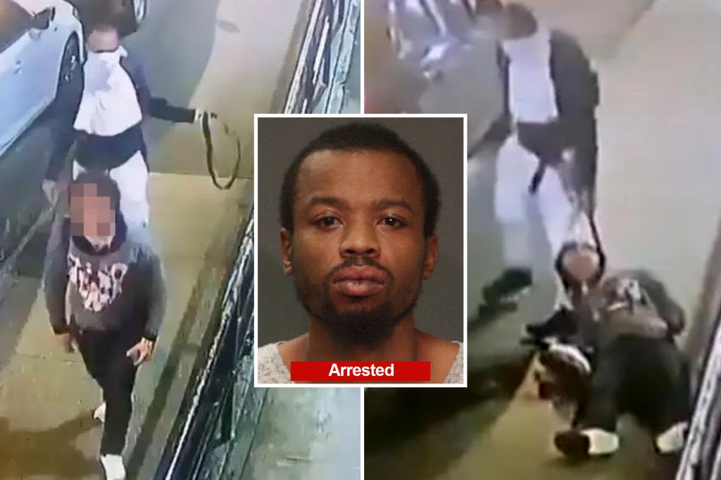 Suspect arrested in horrifying rape of woman who was lassoed around neck on NYC street