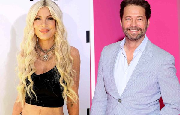 Tori Spelling Says She Chipped Her Front Tooth Making Out with Jason Priestley in an Elevator