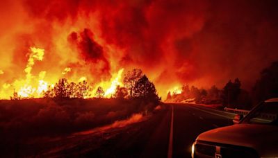 California fire scorches through land the size of Los Angeles as blazes burn across U.S. West
