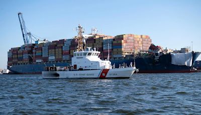 Key Bridge collapse: Cargo ship Dali leaves Baltimore weeks after striking bridge