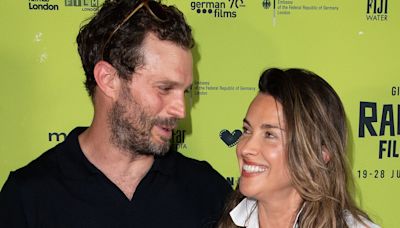 Jamie Dornan and his wife Amelia Warner make a rare public appearance