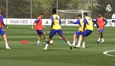 Entrenamiento dominical del Real Madrid tras el alirón 'en diferido' - MarcaTV