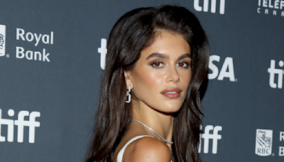 Kaia Gerber Borrows a Controversial Dress From Her Mother's Archives