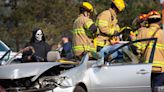 Realistically staged accident demonstrates deaths from drunk, distracted driving