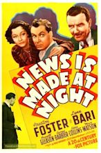 News Is Made at Night (1939) movie poster