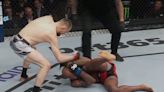 UFC 286 video: Jake Hadley makes quick work of Malcolm Gordon, calls out Muhammad Mokaev