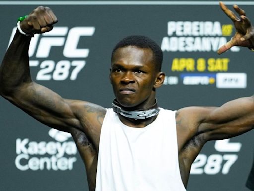 Watch: Israel Adesanya Almost Knocks His Brother Out While Practicing New Move Ahead of Anticipated UFC Return