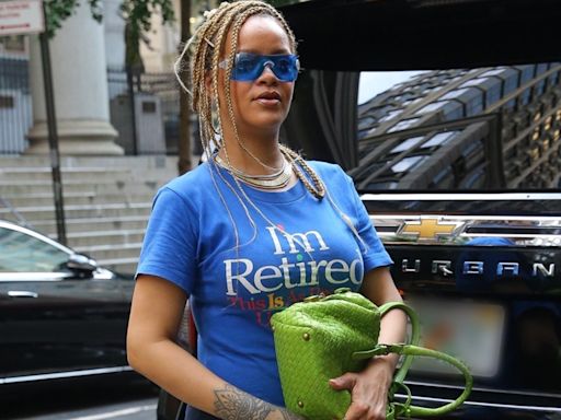 Rihanna Suggests She's Retiring Based on Her Telling Wardrobe