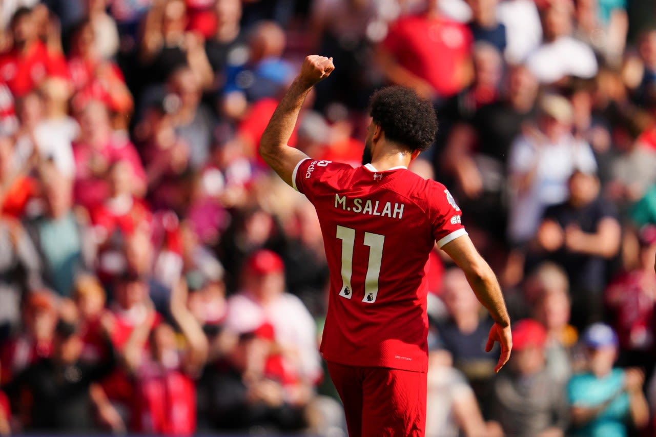 Salah scores as Liverpool beats Tottenham 4-2 in the Premier League