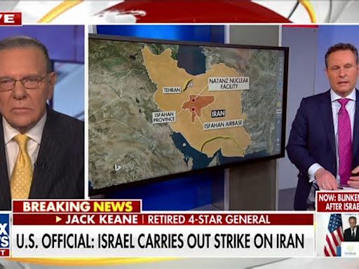 Retired general responds on 'Fox & Friends' after Israel strikes back at Iran