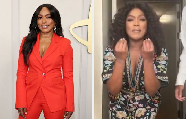 Angela Bassett's Kids Made Her The Latest Victim Of The "Just Give Me My Money" Challenge, And I Don...