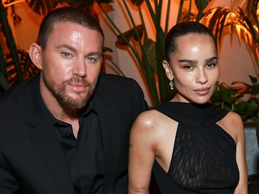 Channing Tatum and Zoë Kravitz Hold Hands at “Fly Me to the Moon” Premiere