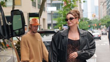 Hailey Bieber, la embarazada más sensual con sus reveladores looks en Nueva York