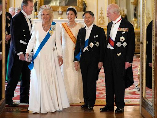 Queen Camilla Debuts a Highly Anticipated New Accessory Honoring King Charles at Japanese State Banquet