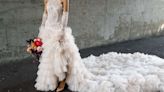 Bride Spends Months Secretly Making Her Own Wedding Dress, Surprises Groom and Bridesmaids with 'Dramatic Reveal' (Exclusive)
