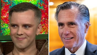 Cole Escola tells 'WWHL' they have the "hots" for Sen. Mitt Romney: "I just want to finger him"