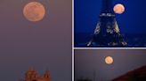 April’s full Pink Moon rises in the night sky on Tuesday and through end of week