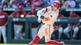 Stovall keeps it simple: Hogs’ 2B singles in every trip to plate | Northwest Arkansas Democrat-Gazette