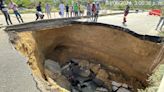 Primera hipótesis tras colapso de terraplén en puente Simón Bolívar: hubo fallo en colector de aguas