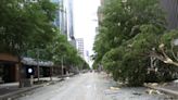 PHOTOS: Downtown Houston battered by destructive winds May 16