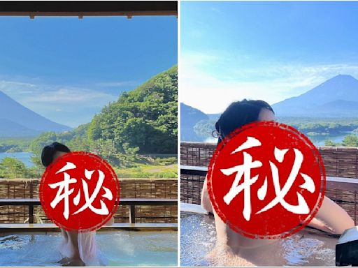 嫁富商女星「全裸泡湯」照曝光！網羨：攝影師真幸福！