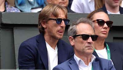 Modric, invitado de honor de Alcaraz entre los VIP de la semifinal de Wimbledon