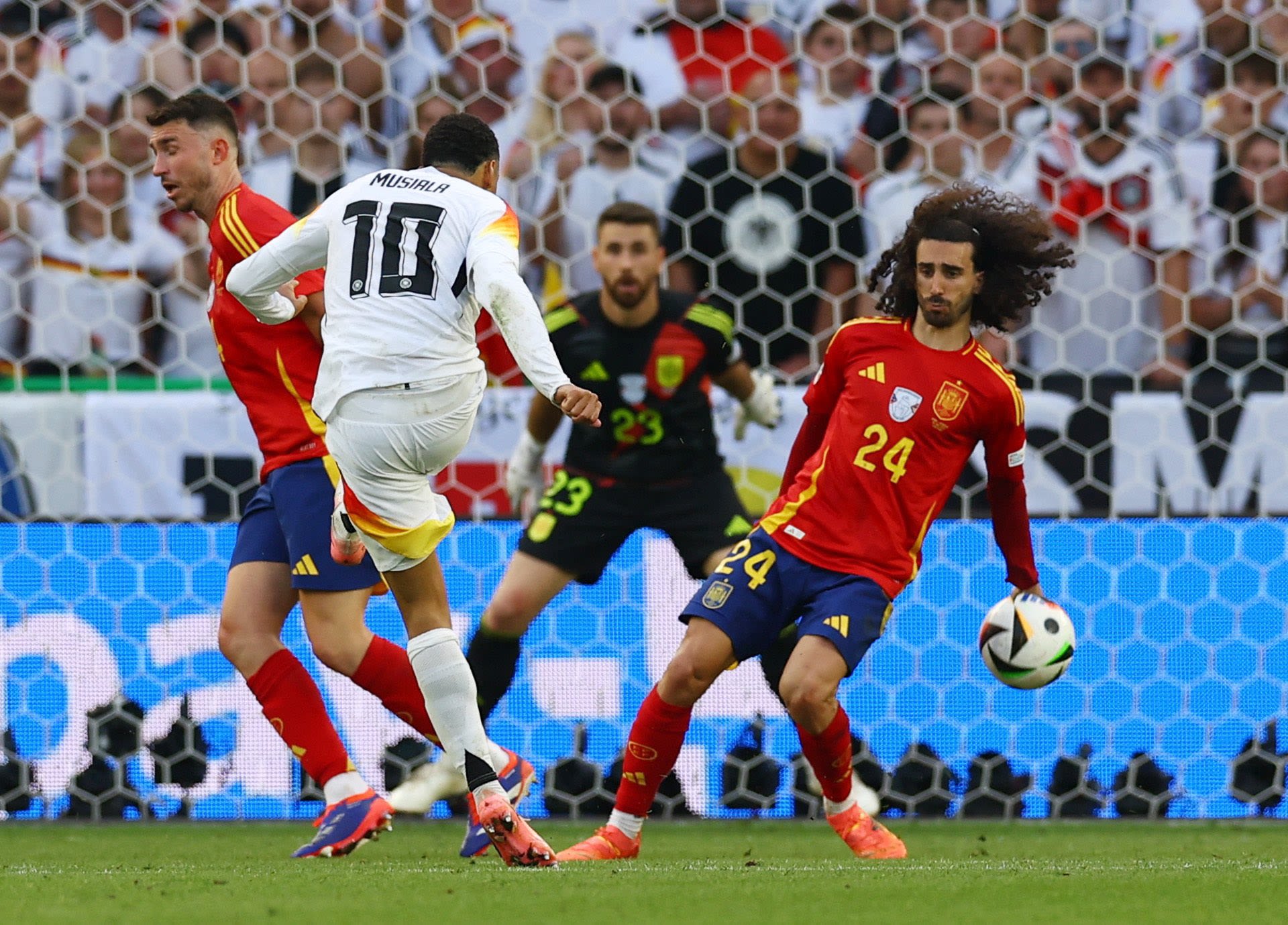 Explained: Why Spain were not penalised for Marc Cucurella’s handball against Germany