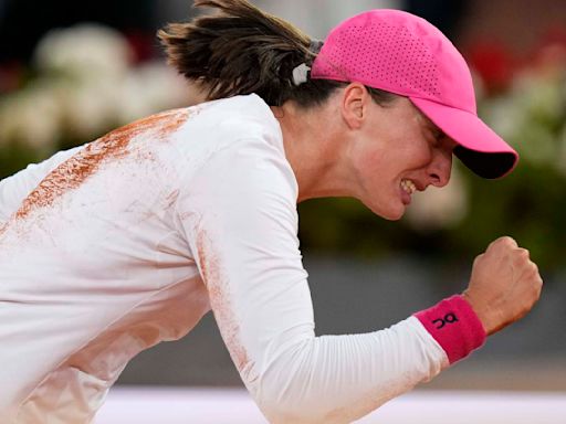 Swiatek saves 3 match points to beat Sabalenka in Madrid Open final