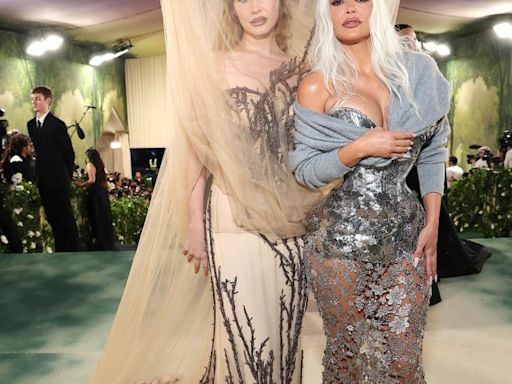 Kim Kardashian and Lana Del Rey Pose Together at 2024 Met Gala