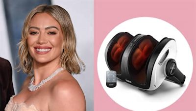 Hilary Duff Uses This Foot Massager That Shoppers Say Relieves Pain, and It Has Double Discounts Today