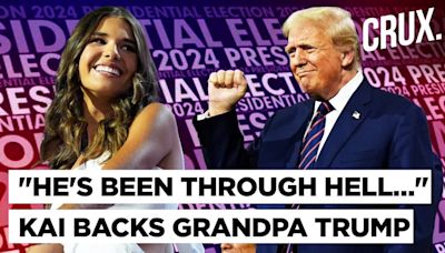 Granddaughter Kai Says Trump Will "Make America Great Again" In Surprise Debut At RNC, Attacks Media - News18