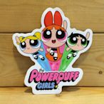 (I LOVE樂多) 日本進口 正版 The Powerpuff Girls 飛天小女警 防水貼紙