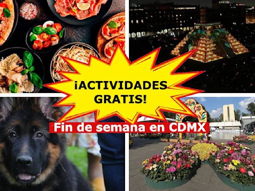 Actividades gratis el fin de semana en CDMX: Feria del Mundo, baile con Los Askis, Perrotón y más