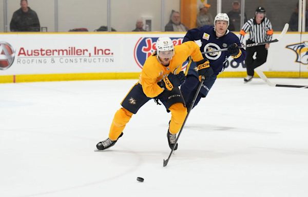 Predators' newly acquired Gibson makes quick impression at development camp