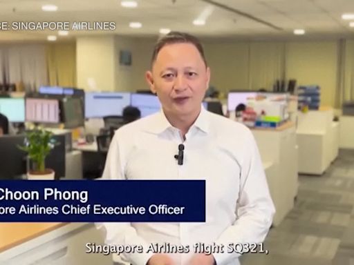 Singapore Airlines CEO Speaks About Turbulence Incident