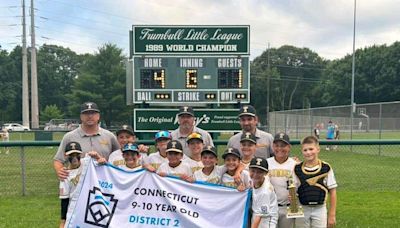 Trumbull 10U wins District 2 Little League baseball title, advances to Connecticut sectionals