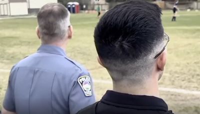 Colorado Springs police help middle schooler make her soccer team!