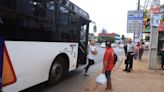 La Nación / Transportistas internos ponen a disposición 400 buses, para hacer frente al paro
