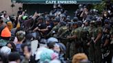 Police take back building from protesters at University of California, Irvine