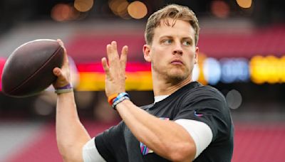 Bengals QB Joe Burrow participates in throwing session during offseason workouts