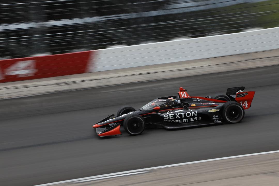 Speeds, grip up as IndyCar drivers take Iowa Speedway for the first time Friday