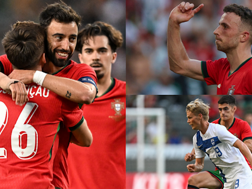 Portugal player ratings vs Finland: Bruno Fernandes steps up in Cristiano Ronaldo's absence as Selecao secure convincing Euro 2024 warm-up victory | Goal.com United Arab Emirates