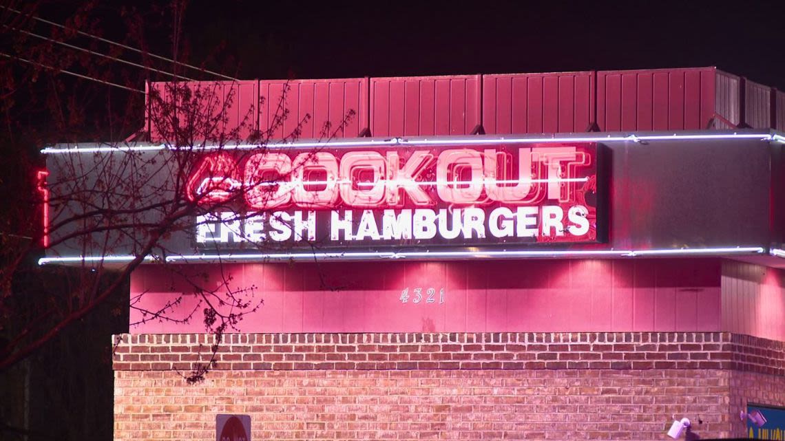 Woman shot by men trying to steal her car at Cook Out drive-thru, CMPD says